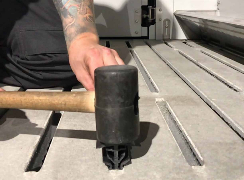 Mounting Slat Closer Size