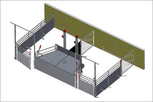 FT30 farrowing pen drawing